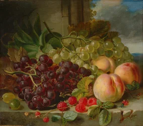 Nature morte avec fruits, 1862